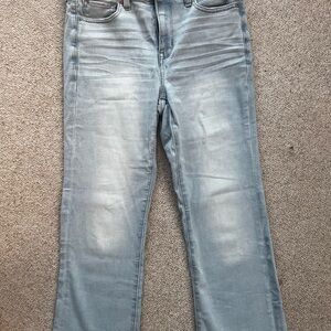 American Eagle High Rise Kick Boot Crop Next Level Stretch